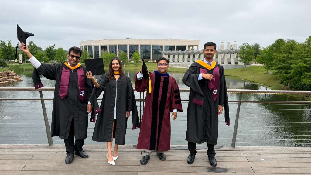 Lab graduation celebration